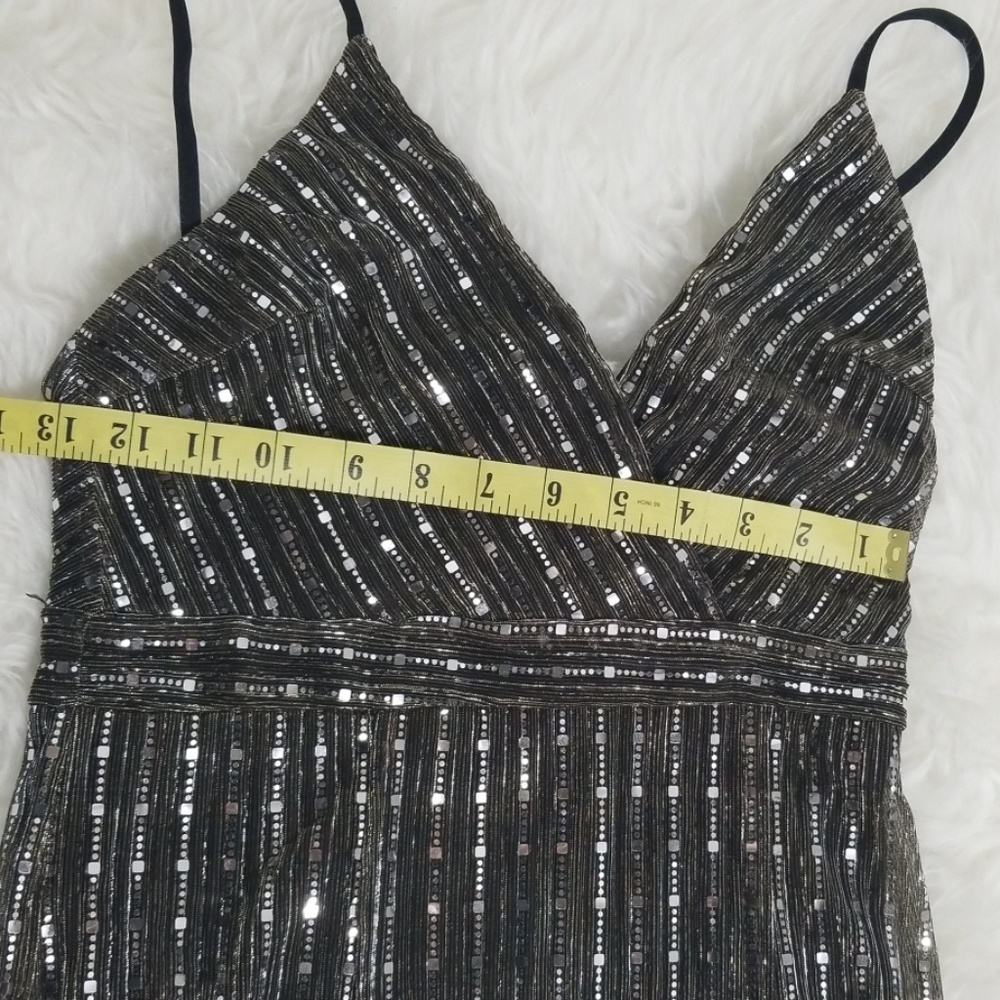 Black sequin cocktail dress - Picture 8 of 8